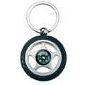 Tire Key Chain / Compass